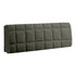 Anyhouz Headboard Cover Square Dark Gray Super Soft Smooth Quilted Velvet Bed Back Dust Protector Cover 180x70cm-Bed Headboard-PEROZ Accessories