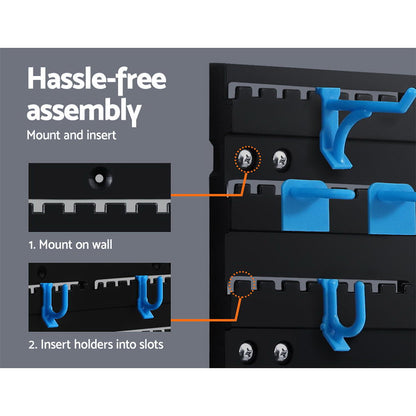 Giantz Spanner Holder Wrench Bin Rack Tool Screwdriver Organizer Garage Workshop-Tools &gt; Tools Storage-PEROZ Accessories