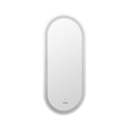 Oikiture Oval Bathroom LED Mirror 45 x 100cm Wall Mirror Makeup Vanity Mirror |PEROZ Australia