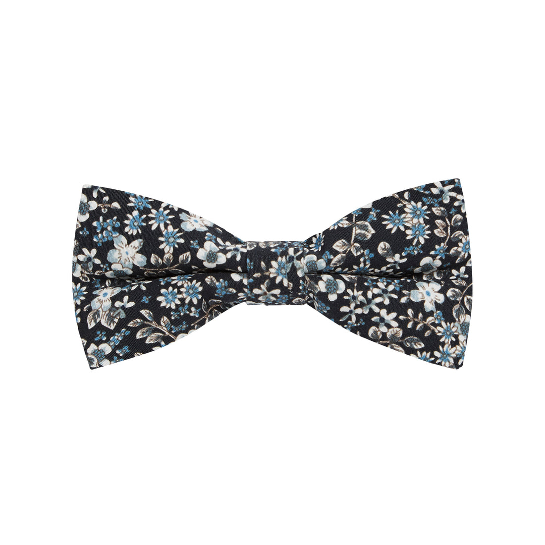 BOW TIE + POCKET SQUARE SET. Vintage. Flora. Supplied with matching pocket square.-Bow Ties-PEROZ Accessories