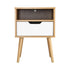 Oikiture Bedside Table Drawers Side Tables Nightstand Trendy Furniture Cabinet-Bedside Table-PEROZ Accessories