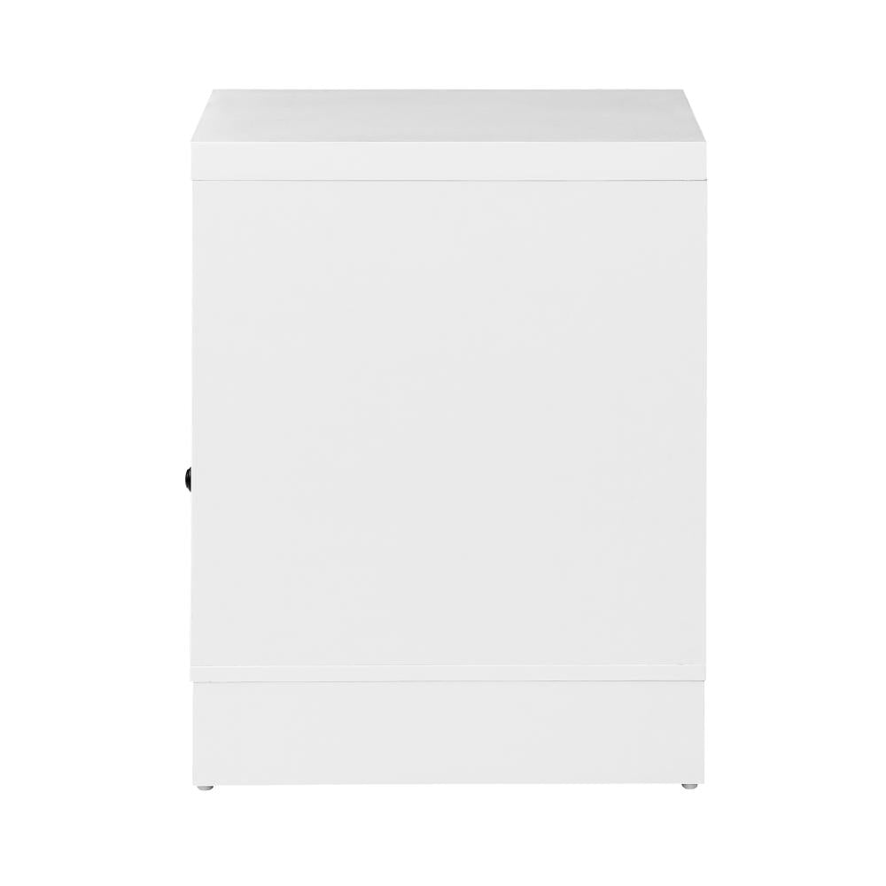 Oikiture Bedside Tables Drawers Bedroom Hamptons Furniture Storage Cabinet-Bedside Table-PEROZ Accessories