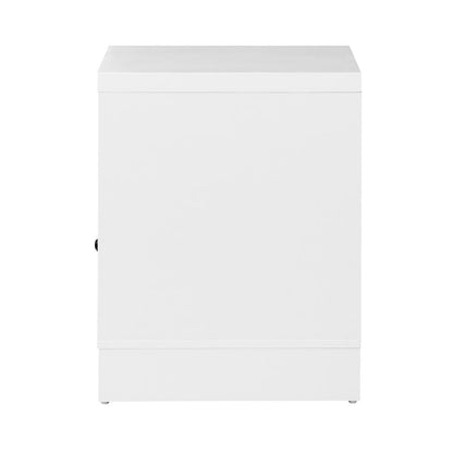 Oikiture Bedside Tables Drawers Bedroom Hamptons Furniture Storage Cabinet-Bedside Table-PEROZ Accessories
