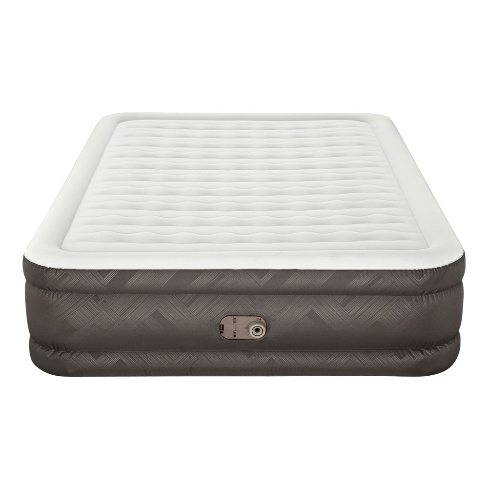 Bestway Air Bed Queen Size Mattress Camping Beds Inflatable Built-in Pump-Outdoor &gt; Camping-PEROZ Accessories