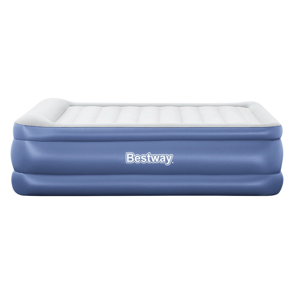 Bestway Air Bed Beds Queen Mattress Inflatable TRITECH Airbed-Home &amp; Garden &gt; Inflatable Mattress-PEROZ Accessories