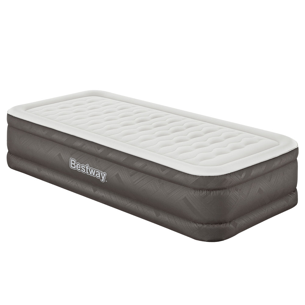 Bestway Air Mattress Bed Single Size Inflatable Camping Beds 46CM-Outdoor &gt; Camping-PEROZ Accessories