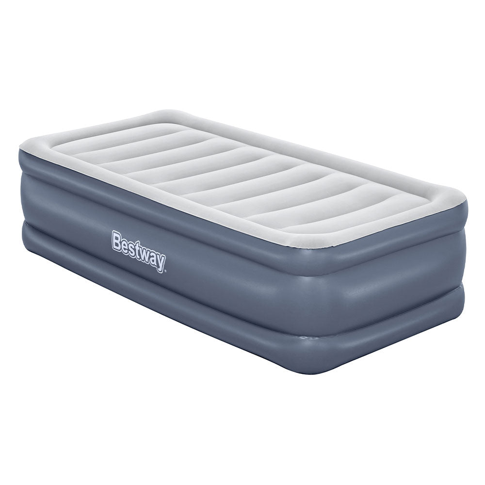 Bestway Mattress Air Bed Single Size 51CM Inflatable Camping Beds Home Outdoor-Home &amp; Garden &gt; Inflatable Mattress-PEROZ Accessories
