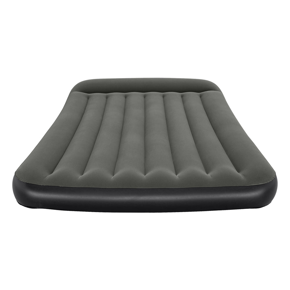 Bestway Air Mattress Double Bed Flocked Inflatable Camping Beds 30CM-Home &amp; Garden &gt; Inflatable Mattress-PEROZ Accessories