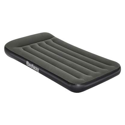 Bestway Air Mattress Single Bed Inflatable Flocked Camping Beds 30CM-Home &amp; Garden &gt; Inflatable Mattress-PEROZ Accessories