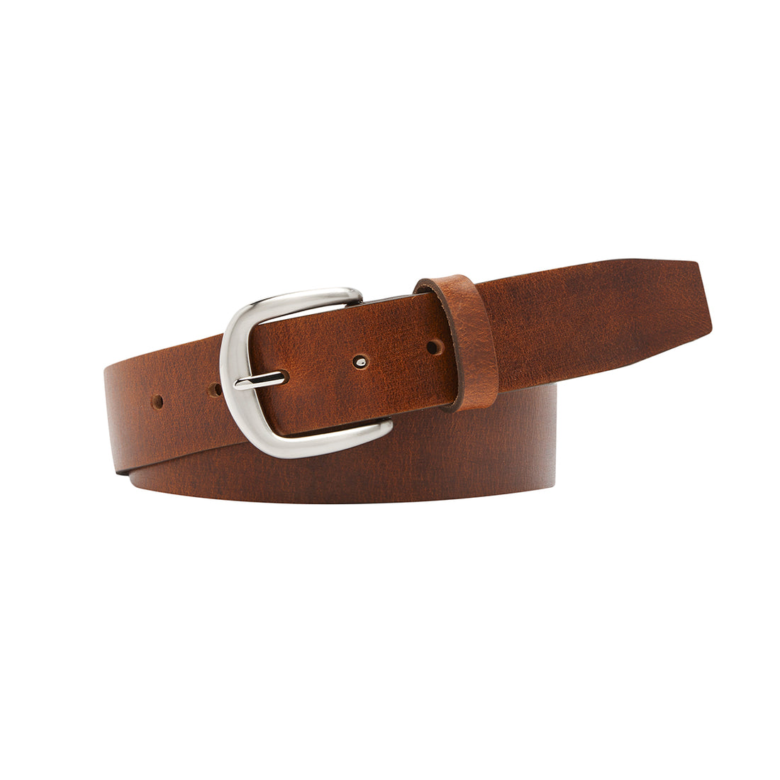 BYRON Cognac. Full Grain Natural Leather Belt. 38mm width.-Full Grain Leather Belts-PEROZ Accessories