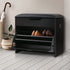 Artiss Shoe Cabinet Bench Shoes Storage Rack Organiser Shelf Black 15 Pairs-Furniture > Living Room - Peroz Australia - Image - 8