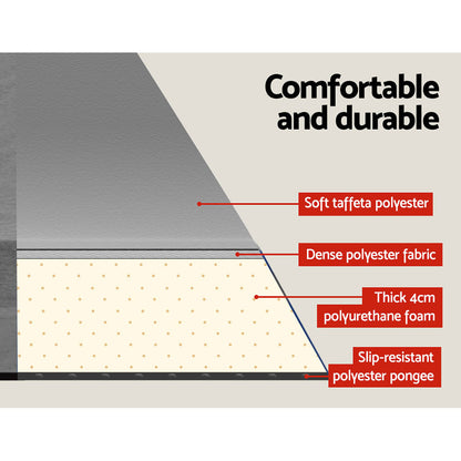 Weisshorn Self Inflating Mattress - Grey-Outdoor &gt; Camping-PEROZ Accessories