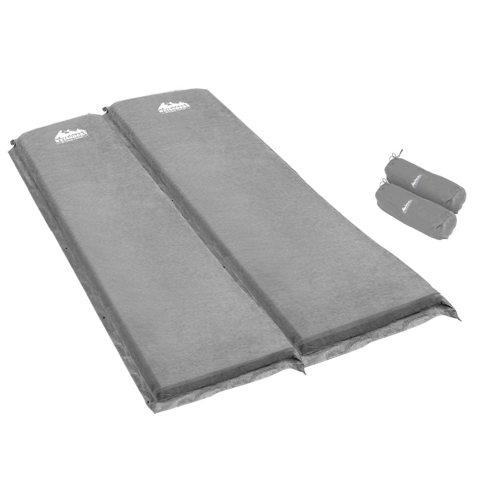 Weisshorn Self Inflating Mattress Camping Sleeping Mat Air Bed Pad Double-Outdoor &gt; Camping-PEROZ Accessories
