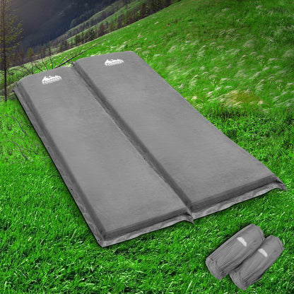 Weisshorn Self Inflating Mattress Camping Sleeping Mat Air Bed Pad Double-Outdoor &gt; Camping-PEROZ Accessories