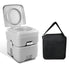 Weisshorn 20L Portable Outdoor Camping Toilet with Carry Bag- Grey-Outdoor > Camping-PEROZ Accessories