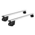 Universal Car Roof Rack Cross Bars Aluminium Adjustable 111cm Silver Upgraded-Auto Accessories > Cross Bar-PEROZ Accessories