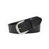 CASSIDY Black. Men’s Buffalo Leather Belt. 38mm width. Larger sizes.-Buffalo Leather Belts-PEROZ Accessories