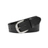 CASSIDY Black. Men’s Buffalo Leather Belt. 38mm width.-Buffalo Leather Belts-PEROZ Accessories
