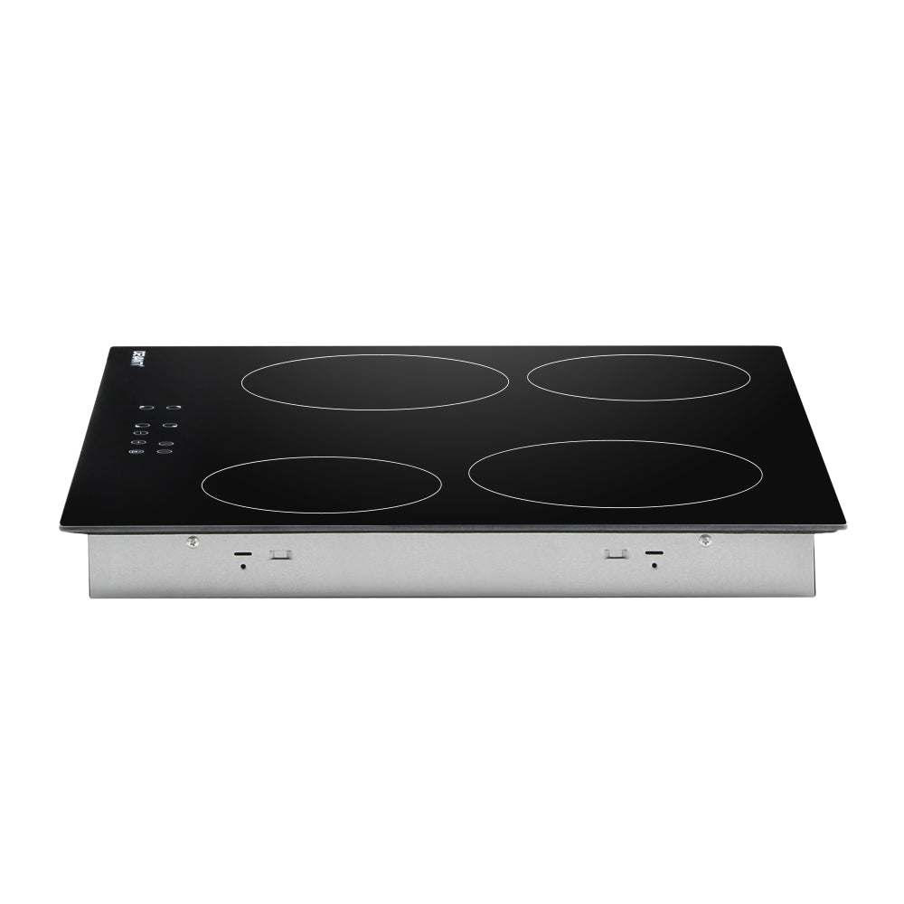 Devanti Ceramic Cooktop 60cm Electric Cooker 4 Burner Stove Hob Touch Control-Appliances &gt; Kitchen Appliances-PEROZ Accessories
