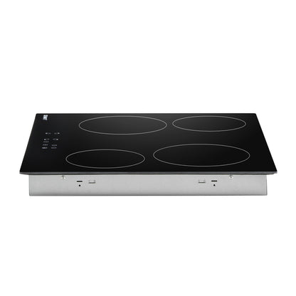 Devanti Ceramic Cooktop 60cm Electric Cooker 4 Burner Stove Hob Touch Control-Appliances &gt; Kitchen Appliances-PEROZ Accessories