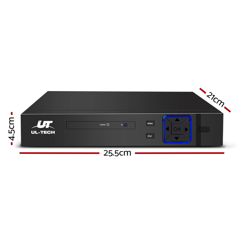 UL Tech 8 Channel CCTV Security Video Recorder-Audio &amp; Video &gt; CCTV-PEROZ Accessories