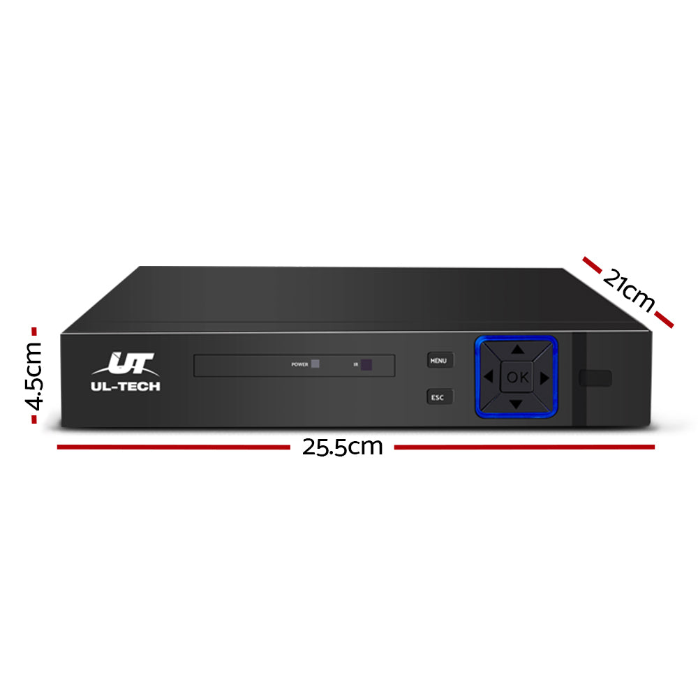 UL Tech 8 Channel CCTV Security Video Recorder-Audio & Video > CCTV-PEROZ Accessories