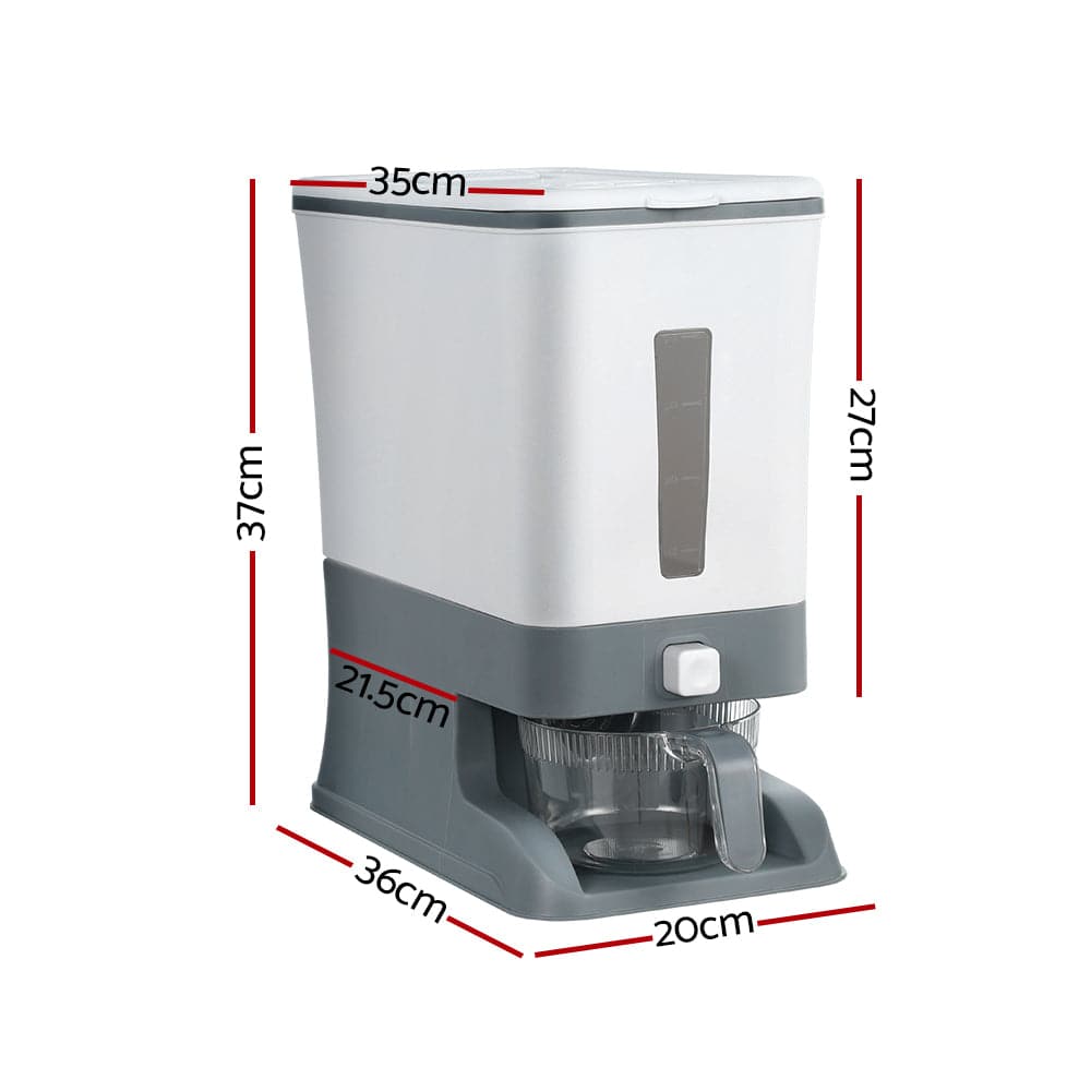 5-Star Chef Rice Cereal Dispenser Grain Container 12KG-Appliances &gt; Kitchen Appliances-PEROZ Accessories