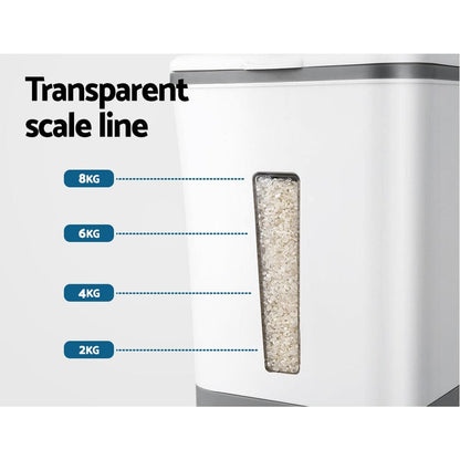 5-Star Chef Rice Cereal Dispenser Grain Container 12KG-Appliances &gt; Kitchen Appliances-PEROZ Accessories