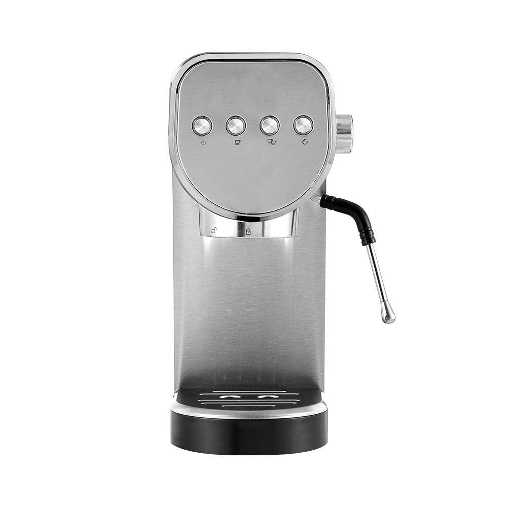 Devanti Coffee Machine Espresso Maker 20 Bar Milk Frother Cappuccino Latte Cafe-Appliances &gt; Kitchen Appliances-PEROZ Accessories