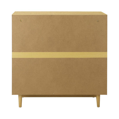Oikiture 3 Chest of Drawers Tallboy Cabinet Bedroom Clothes Unique Furniture-Chest of Drawers-PEROZ Accessories
