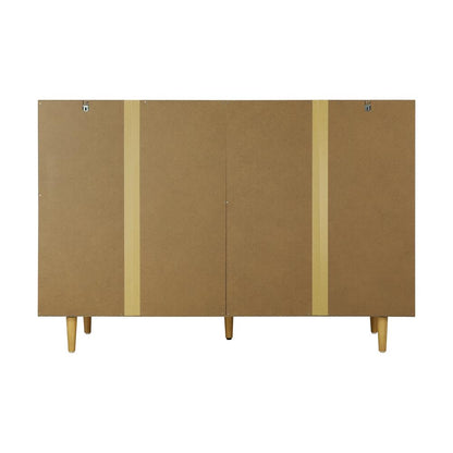 Oikiture 6 Chest of Drawers Tallboy Cabinet Bedroom Clothes Unique Furniture-Chest of Drawers-PEROZ Accessories