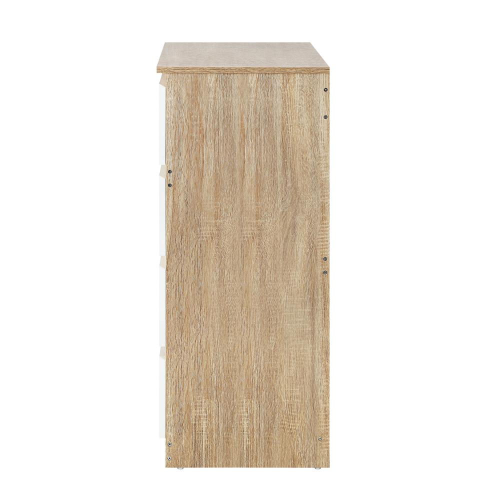 Oikiture Chest of Drawers 8 Drawers Tallboy Cabinet Home Furniture-Chest of Drawers-PEROZ Accessories