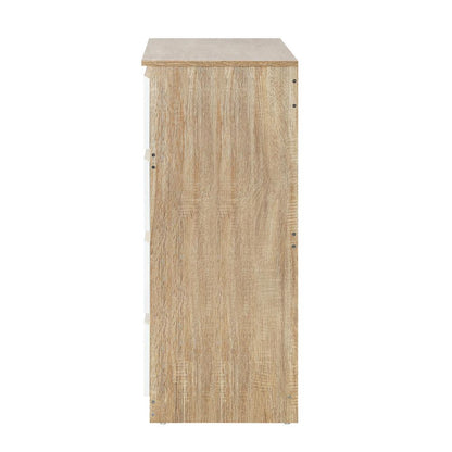 Oikiture Chest of Drawers 8 Drawers Tallboy Cabinet Home Furniture-Chest of Drawers-PEROZ Accessories