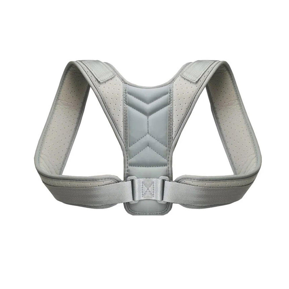 Anyfit Gray Corrector Belt XL Back Posture Adjustable Neck Brace Training Equipment Shoulder Support Correction Belt-Corrector Belt-PEROZ Accessories