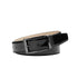 CORTINA Black. Men’s Patent Leather Belt. 35mm width.-Classic Belts-PEROZ Accessories