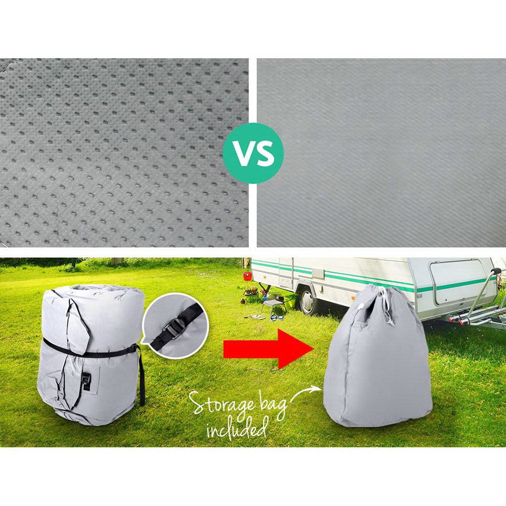 Weisshorn 22-24ft Caravan Cover Campervan 4 Layer UV Water Resistant-Outdoor &gt; Camping-PEROZ Accessories