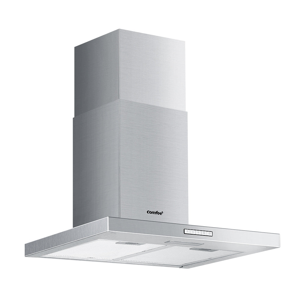 Comfee Rangehood 600mm 60cm Range Hood Stainless Steel Kitchen Canopy LED Light-Appliances &gt; Kitchen Appliances-PEROZ Accessories