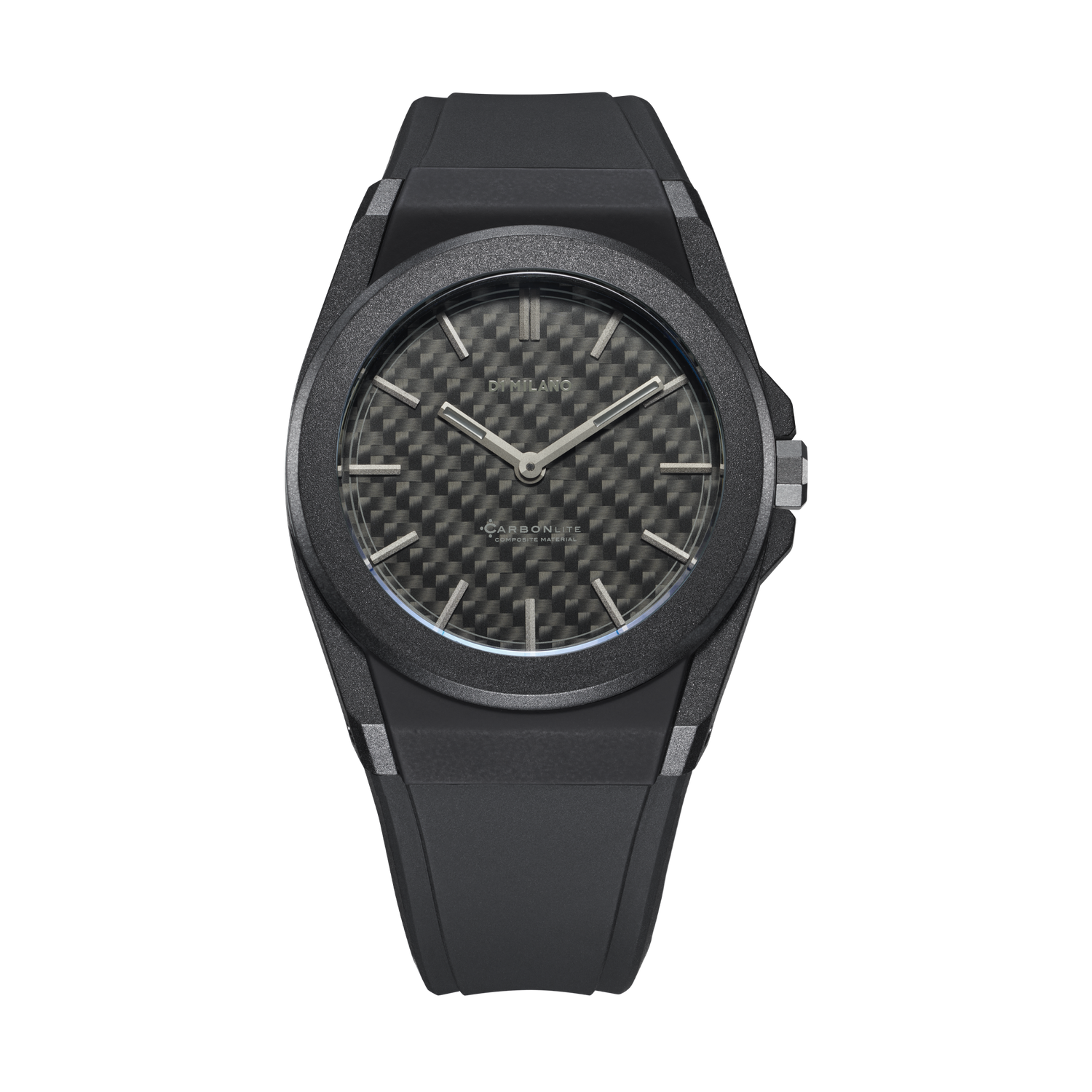 D1 Milano Carbonlite Carbon 40.5mm Watch-Quartz Watches-PEROZ Accessories