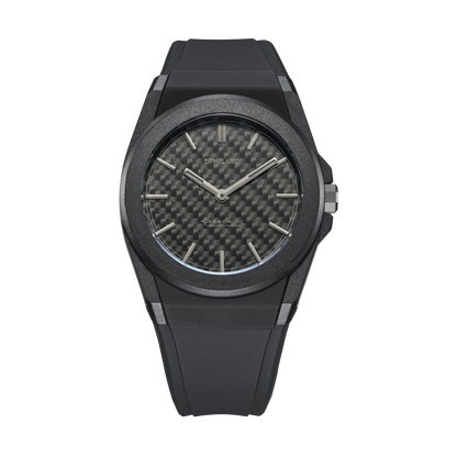 D1 Milano Carbonlite Carbon 40.5mm Watch-Quartz Watches-PEROZ Accessories