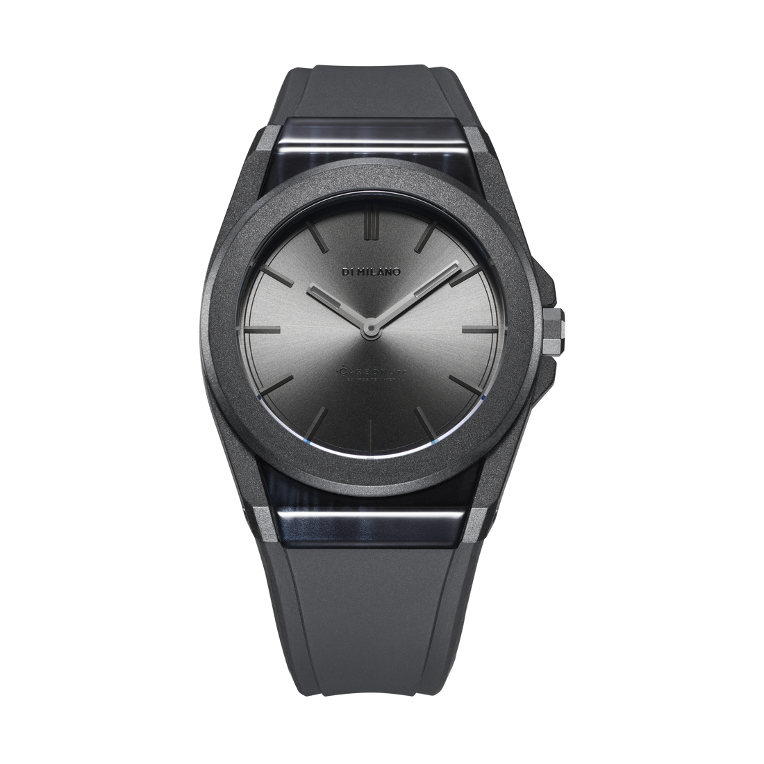 D1 Milano Carbonlite Grey 40.5mm Watch-Quartz Watches-PEROZ Accessories