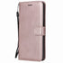 Anymob Xiaomi Redmi Case Rose Pink Luxury Solid Color Leather Wallet Flip Phone Cover Protection-Mobile Phone Cases-PEROZ Accessories