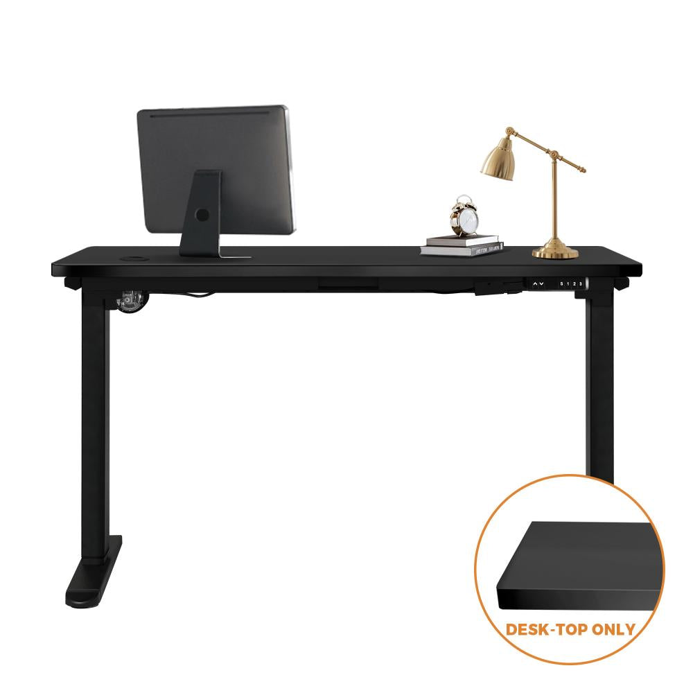 Oikiture Standing Desk Board Adjustable Sit Stand Desk Top Computer Table Black-Desk Board-PEROZ Accessories