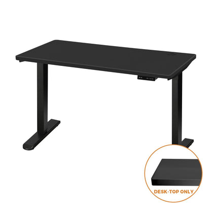 Oikiture Standing Desk Board Adjustable Sit Stand Desk Top Computer Table Black-Desk Board-PEROZ Accessories