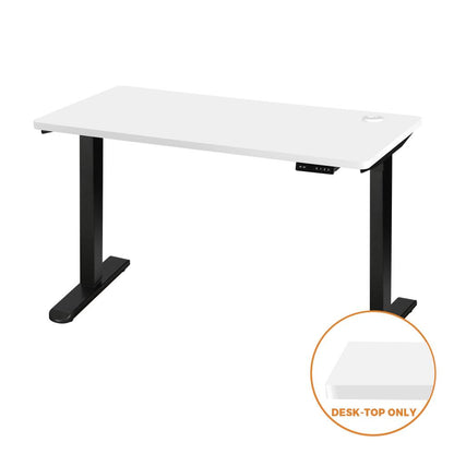 Oikiture Standing Desk Top Adjustable Electric Desk Board Computer Table White-Desk Board-PEROZ Accessories
