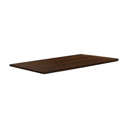 Oikiture Standing Desk Top Adjustable Electric Desk Board Computer Table Walnut-Desk Board-PEROZ Accessories
