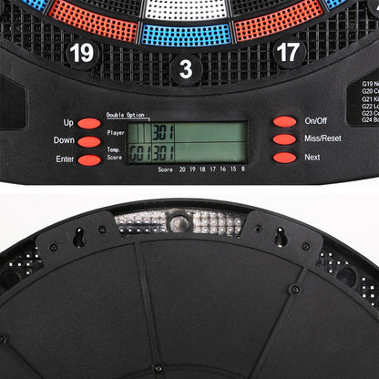 13.5&quot; Electronic Dartboard Dart Board 32 Games Soft Dart Party Game Target Sport-Gift &amp; Novelty &gt; Games-PEROZ Accessories