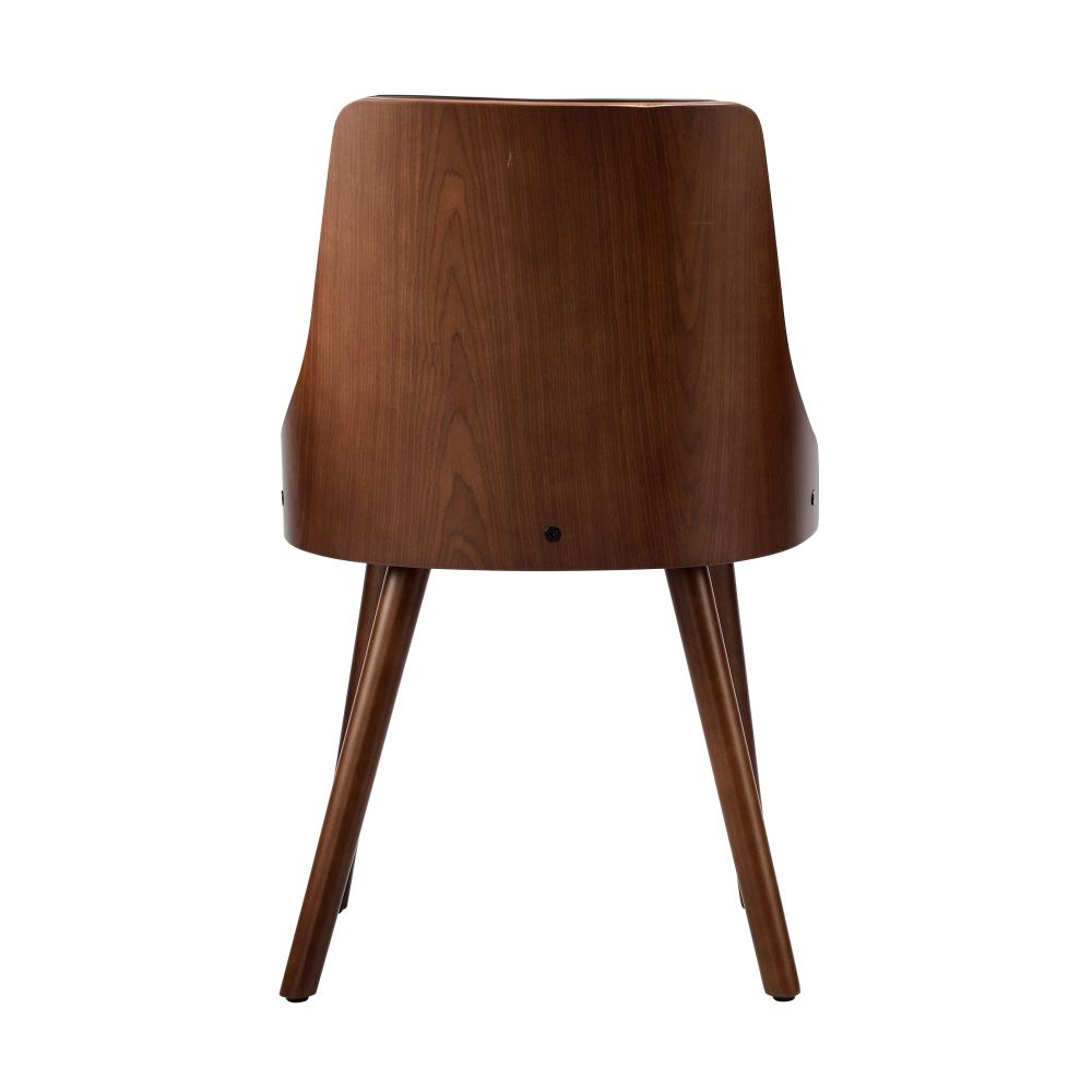 Oikiture Dining Chairs Wooden Chair Kitchen Cafe Faux Leather Padded Seat x2-Dining Chair-PEROZ Accessories