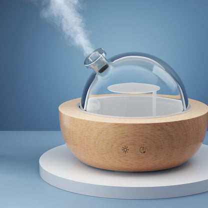 Devanti Aroma Diffuser Aromatherapy Humidifier Purifier Essential Oil LED Glass-Appliances &gt; Aroma Diffusers &amp; Humidifiers-PEROZ Accessories