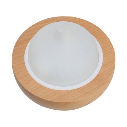Devanti Aroma Aromatherapy Diffuser LED Oil Ultrasonic Air Humidifier Glass Wood-Appliances &gt; Aroma Diffusers &amp; Humidifiers-PEROZ Accessories