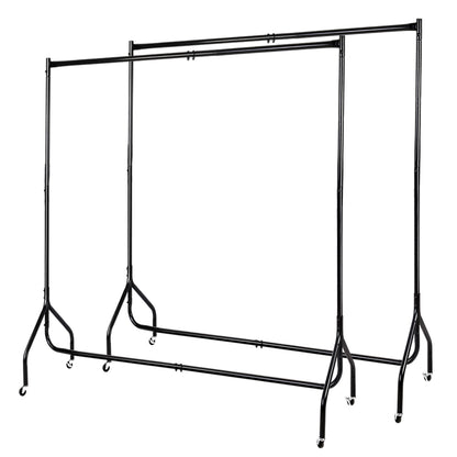 Artiss Clothes Racks Metal Coat Hanger Stand x2-Home &amp; Garden &gt; DIY - Peroz Australia - Image - 1